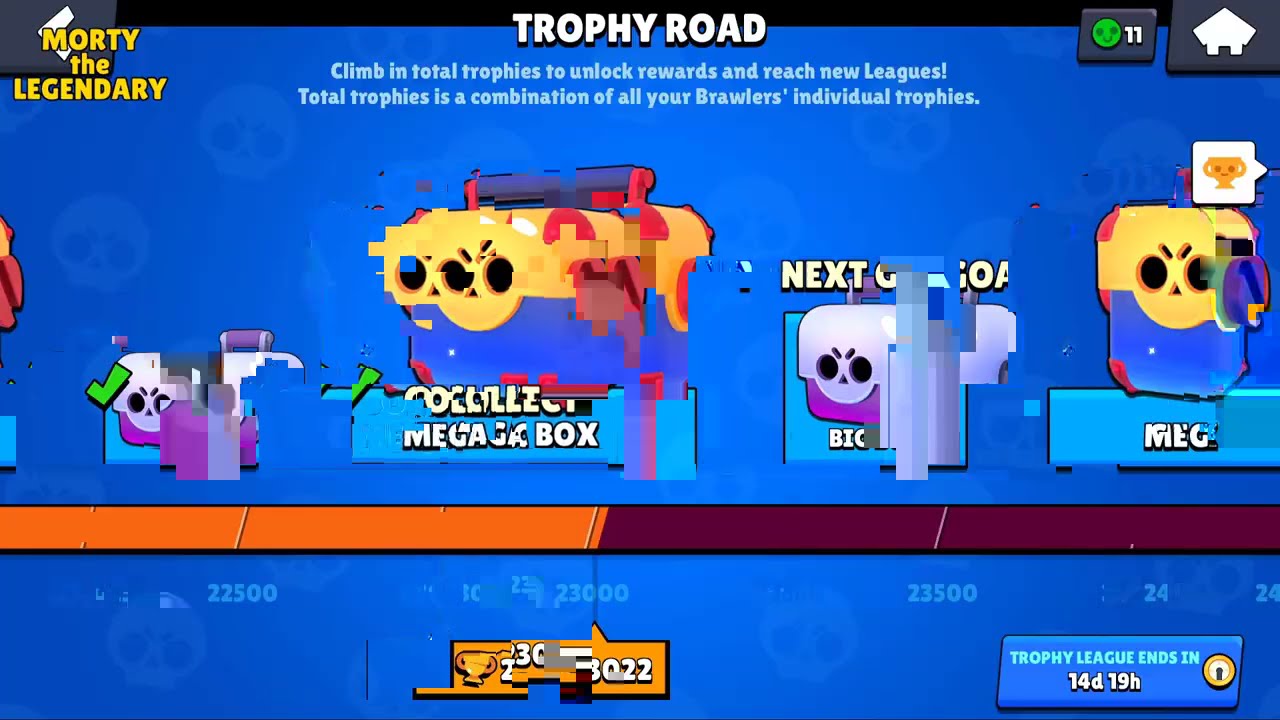 mega chest opening brawl stars grax