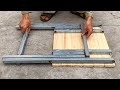 Diy  great craftsmans ideas  how to make a smart folding table  metal smart folding utensils 