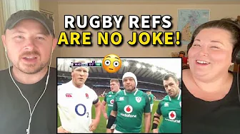 Americans React: Rugby Referees Take TOTAL Control