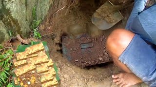 Yamashita Treasure Found in the Triangle Rocks Marker