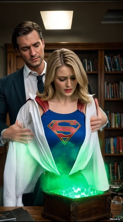 Man took control of Supergirl by kryptonite😋 and then🍑🫣 | Marvel AI #shortfeed