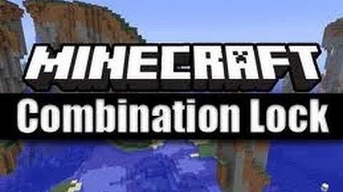 Minecraft Lever Combination Lock - Redstone Tutorial ( 1.6.2 )