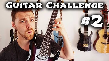 Guitar Challenge #2 - Minor Pentatonic String Skipping (Slowly speeding up with TAB)