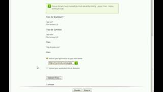 Create Application Profile