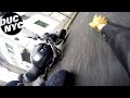 my FALLS + CRASHES - how many times has bike been down? GAS TANK QUESTIONS - Ducati NYC Vlog v1601
