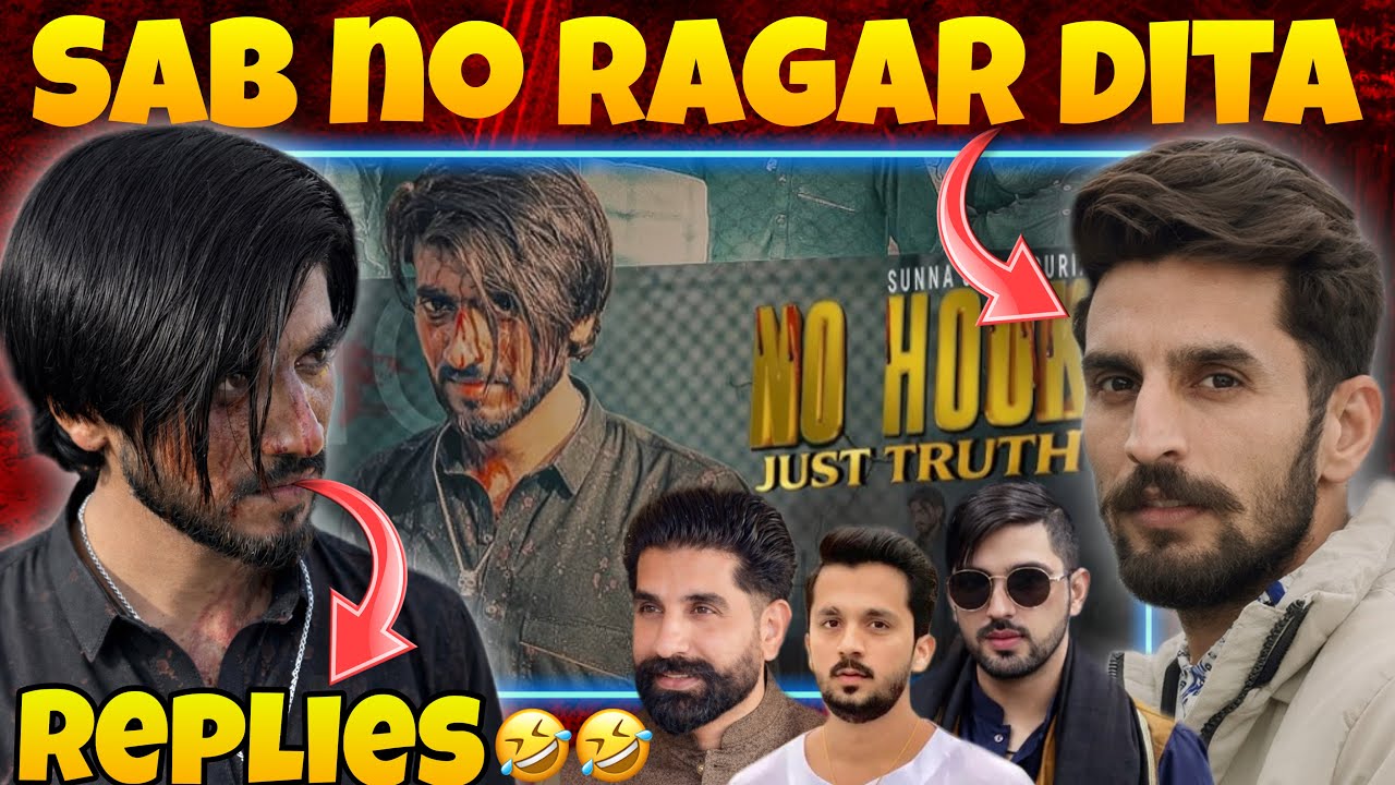 🚨Sunna Jamalpuria Reply 🤣🤣 To Nomi Jutt, Rajab, Mr patlo, & rehan malik in No hook just truth Song 