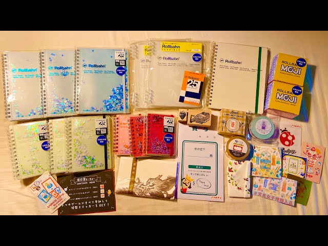 Stationery Girls Expo Tokyo 2026 Haul☀️ #Rollbahn