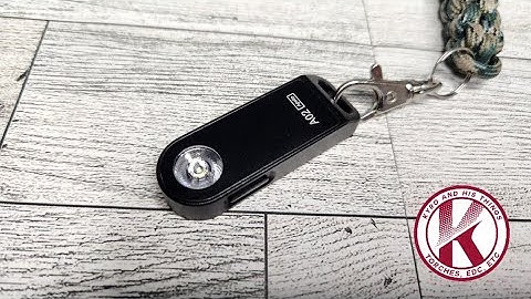 A Rival To The i3E EOS? Brinyte A02 - Keychain Flashlight