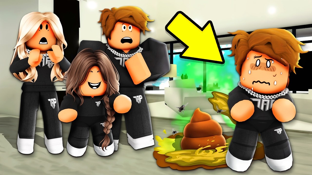 BABY TAP Won't Stop POOPING in Brookhaven RP..