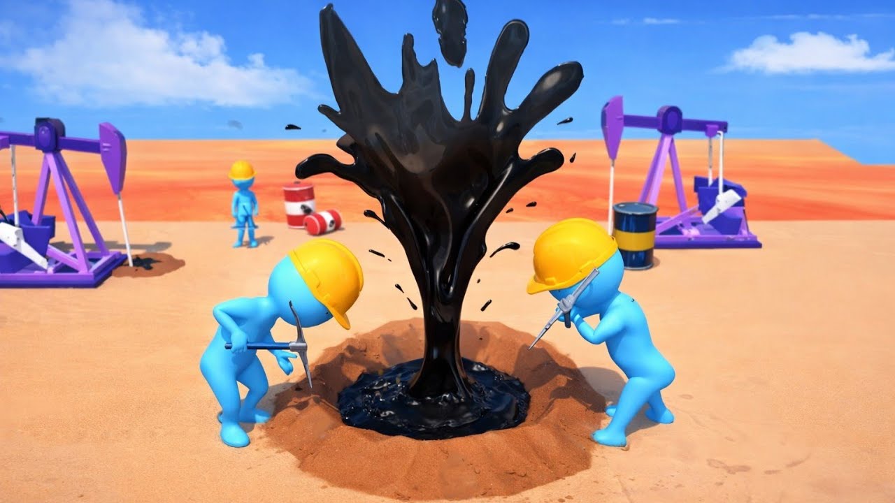 Idle Oil Well - Gameplay Walkthrough Part 1 - Android GamePlay