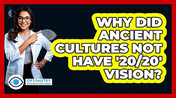 Why Did Ancient Cultures Not Have 