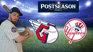 MLB Free Pick For October 14th, 2024- Cleveland Guardians at New York Yankees | Earle Sports Bets