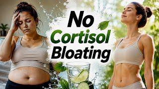 Get Rid Of Cortisol Bloating | Reduce Stress-Related Water Retention &amp; Puffiness | Subliminal
