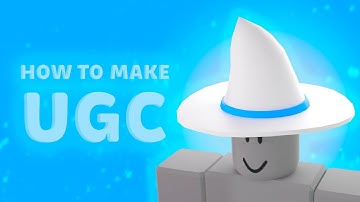 How to make a UGC Witch Hat for Roblox - Beginners