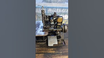 Manual overlock machine vintage#shorts#short#shortsvideo#shortvideo#viralshorts#viralvideo
