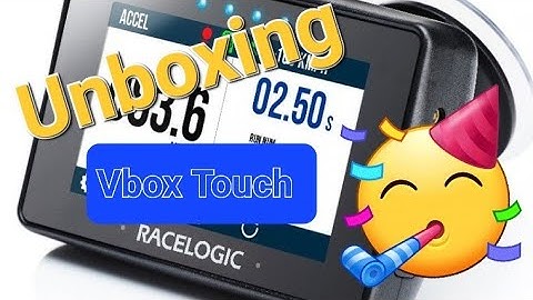 Racelogic Performance Box Touch - Unboxing