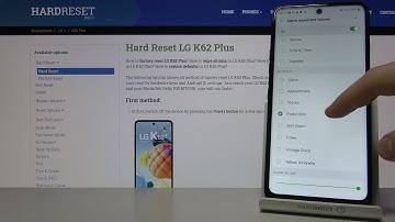 How to Schedule Alarm Sound in LG K62 Plus – Add Alarm