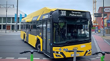 Bus network in BERLIN, GERMANY | BVG | May 2022