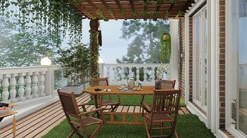 Roof garden cinematic animation | Lumion 3D Architecture Visualization | July 2022