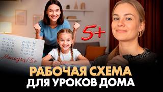 картинка: 7 вещей, которые сократят ВРЕМЯ на уроки вашего ребенка