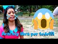 Aracely llora en el parque - Megafantastico Tv