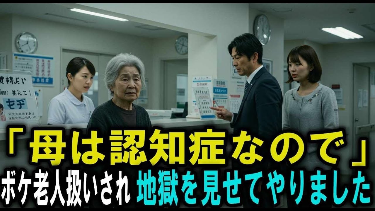 「母は認知症です」と受付で告げた息子夫婦。別室で医師から聞かされた“恐ろしい真実”