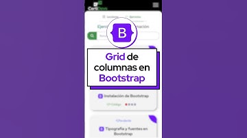 Grid CSS columnas responsive con Bootstrap CSS container row y col