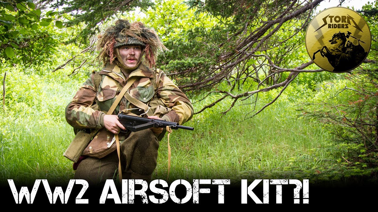 Ww2 Airsoft Kit Overview 1st Canadian Parachutist Impression Youtube