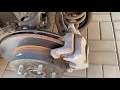 Toyota camry xv70 how to change rear brake pads замена задних тормозных колодок