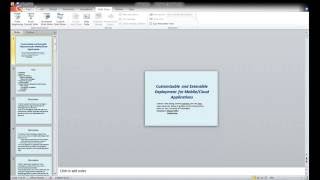 Customizable and Extensible Deployment for Mobile/Cloud Applications