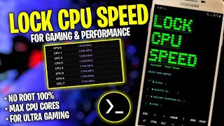 Lock CPU Clock Speed For Gaming and Performance | No Root screenshot 3