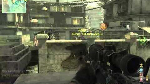 MW3 MOAB on Bootleg - ACR - Barrett - PP90M