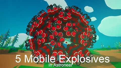 Astroneer Mobile Destruction | 5 Examples
