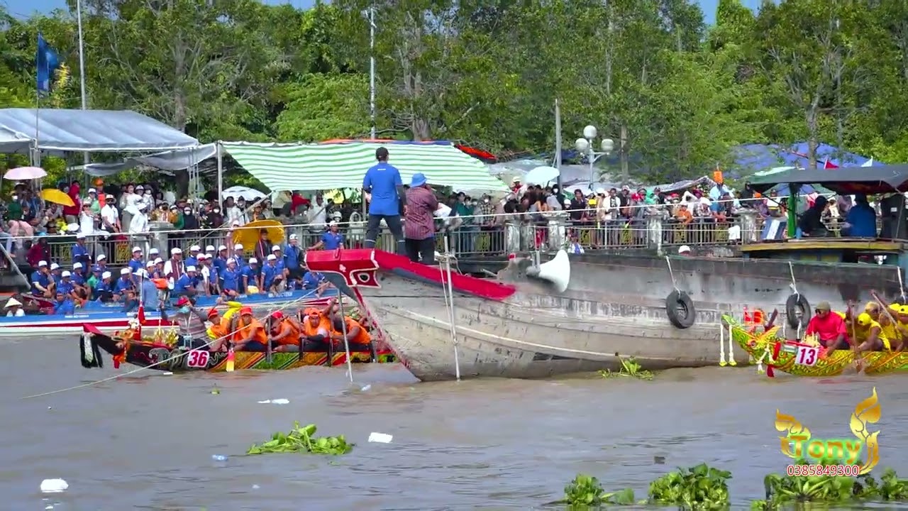 Đua Ghe Ngo Sóc Trăng _ Xuất Phát Ghe độc Mọc Và Ghe cần Câu trên dòng sông Maspero 2025 P2