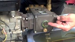 Pressure Washer Water Pump Oil Change