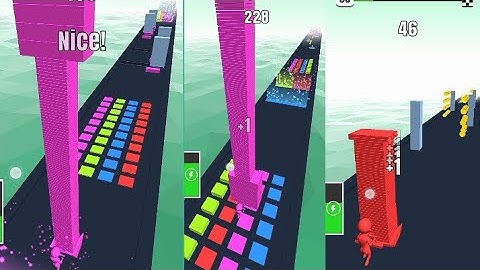 Stack COLOR - ALl Level Gameplay Android,Iso, Mobile 53 level