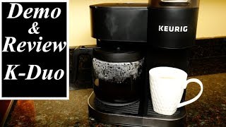 Keurig K-Duo Coffee Maker Review and Demo 