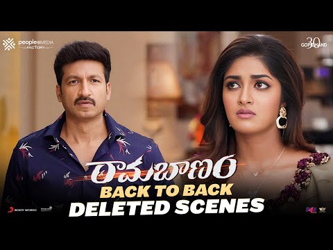 Ramabanam Back To Back Deleted Scenes | Gopichand | Dimple Hayathi | Sriwass | Kushboo