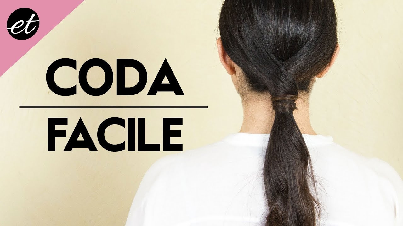 coda particolare per capelli