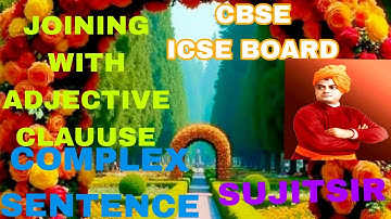 JOINING USING ADJECTIVE CLAUSE /COMPLEX SENTENCE /CLAUSES#youtube #english #grammar #language🌹🙏❤️🧡👍