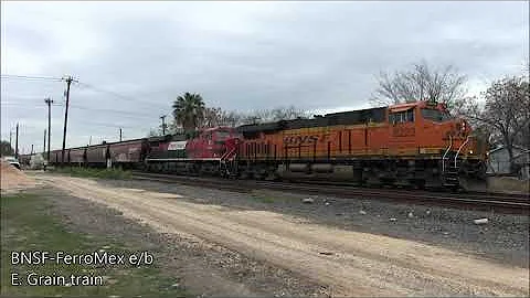 cml627 18 BNSF FeMx E  Grain train 7 Mar 20