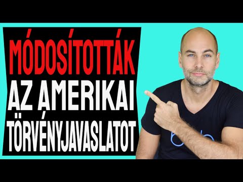 MÓDOSÍTOTTÁK AZ AMERIKAI TÖRVÉNYJAVASLATOT [Részletek]
