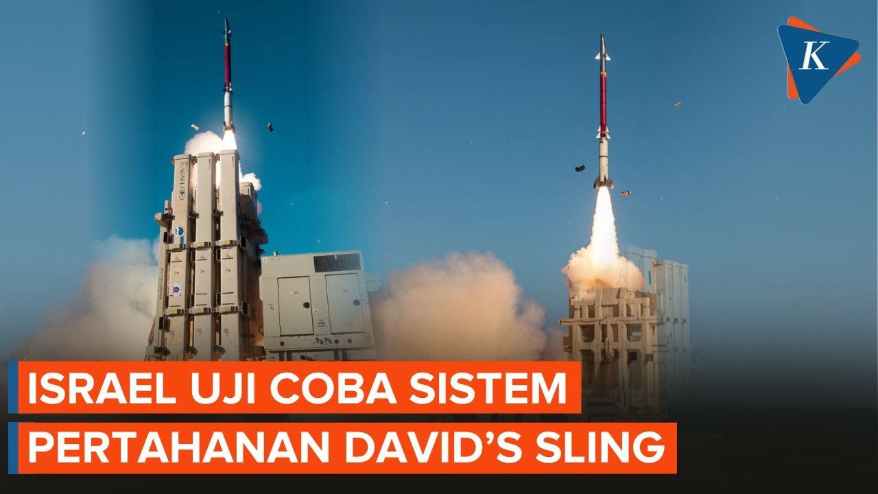 Israel Pamer Sistem Pertahanan David's Sling di Tengah Ketegangan AS-Iran