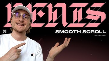 Lenis Smooth Scroll sur Webflow : Introduction + Démo