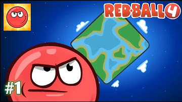 Red Ball 4 - Level 1 to 10, Gameplay Walkthrough Part 1 (Android, iOS) AMG