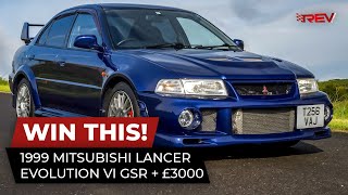 WIN 1999 MITSUBISHI LANCER EVOLUTION VI GSR + £3000 CASH