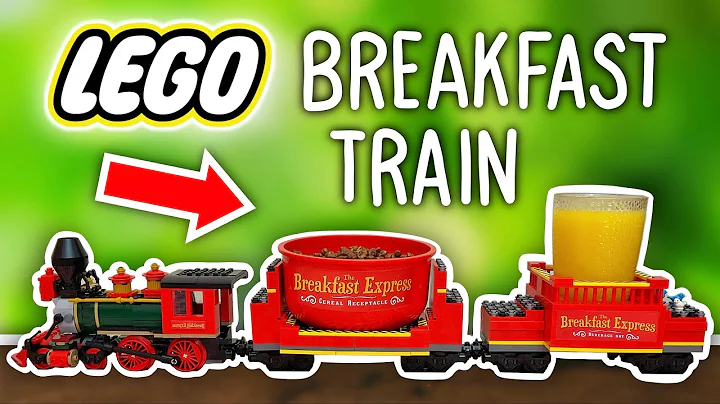 I Built a LEGO Breakfast Train! (Rube Goldberg Machine) - DayDayNews