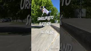 Urheilupuisto Skatepark, Salo, Finland 9.6.2023 - Fakie Bs Axle Switch Axle #Skateboarding #Edm