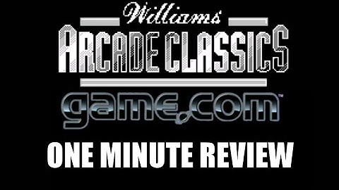 Willams arcade classics - Game com - One minute review
