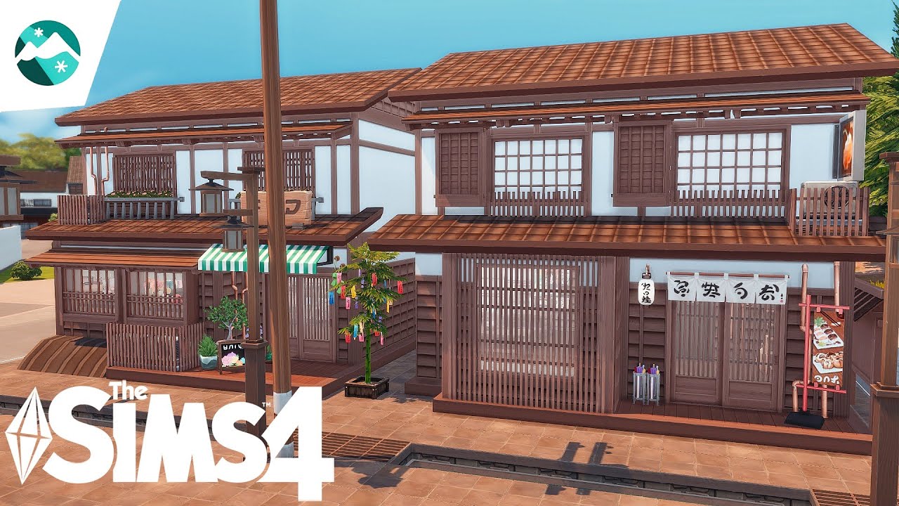 Traditional Japanese Town | Machiya / 町家 | Stop Motion Speed Build | NO ...